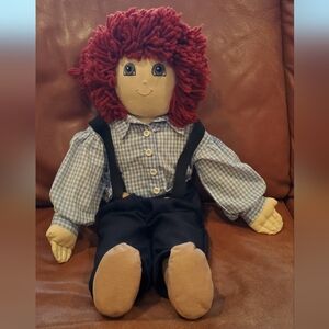 Handmade OOAK 23 inch Cloth Doll with Handmade Clothes and Shoes Flaws